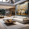 Quadro Decorativo Árvore da Vida Beleza e Significado - quadros decorativos 1 Tela, 1 Tela Horizontal - em escritorio elegante