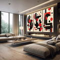 Quadro Decorativo Minimalista Moderno - quadros decorativos para sala 1 Tela Vertical, 3 Telas - em living room premium