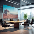 Quadro Decorativo Inspiração Oceânica: Torre e Surfista - quadros decorativos para sala 1 Tela, 1 Tela Horizontal - em living room premium