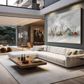 Quadro Decorativo Mapa de Maravilhas: Exploração Única - quadros decorativos para sala 1 Tela, 1 Tela Horizontal - em living room premium