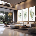 Quadro Decorativo Folhas de Eucalipto: Inspire-se na Natureza - quadros decorativos para sala 1 Tela Vertical, 3 Telas - em quarto contemporaneo