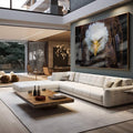 Quadro Decorativo Majestade Alada: Águia Poderosa - quadros decorativos para sala 1 Tela, 1 Tela Horizontal - em quarto contemporaneo