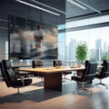 Quadro Decorativo Reflexão Divina: Toque de Fé e Cor - quadros decorativos para sala 1 Tela, 1 Tela Horizontal - em quarto contemporaneo