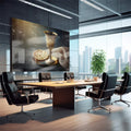 Quadro Decorativo Cena de Comunhão Sagrada: Reflexão e Fé - quadros decorativos para sala 1 Tela, 1 Tela Horizontal - em quarto contemporaneo