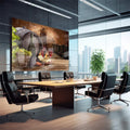Quadro Decorativo: Vinho e Queijo - Toque Rústico e Elegante - quadros decorativos para sala 1 Tela, 1 Tela Horizontal - em quarto contemporaneo