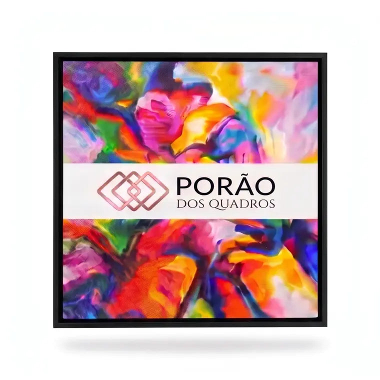 Quadro com acabamento Canaleta