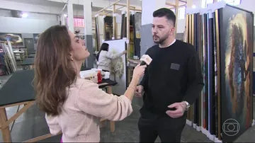 Reportagem da Globo na fábrica do Porão dos Quadros — Pequenas Empresas e Grandes Negócios