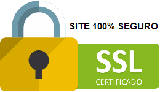 Site 100% seguro — Certificado SSL